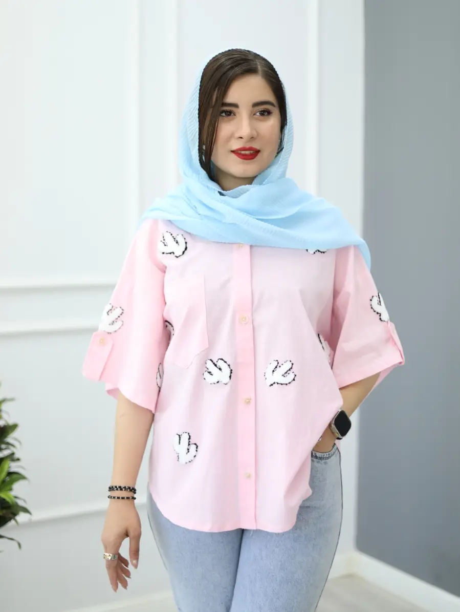 شومیز نیلای